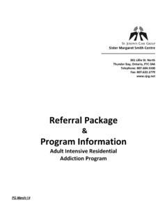 Referral Package Program Information - SJCG