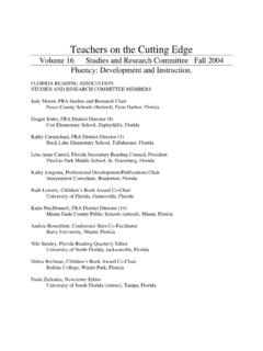 Teachers on the Cutting Edge - Front Page