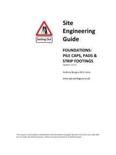Site Engineering Guide - AJB Setting Out