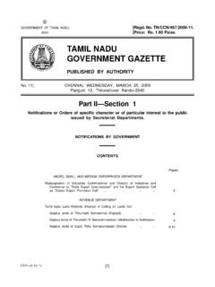 TAMIL NADU GOVERNMENT GAZETTE - tniuscbe.org