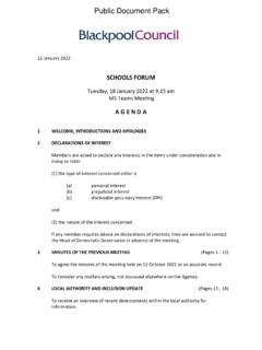 Public Document Pack - blackpool.gov.uk