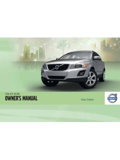VOLVO XC60 Owner's Manual