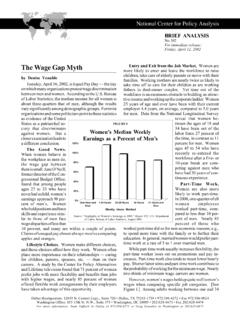 The Wage Gap Myth