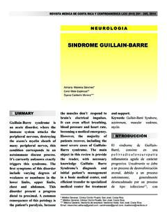 sINDROME GuILLAIN-bARRE