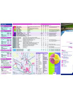 Bath Network Map and Guide Leaflet - First Bus UK