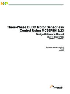 Three-Phase BLDC Motor Sensorless Control Using …