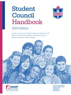 Student Council Handbook