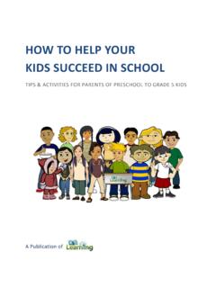 How to Help Your Kids Succeed in School - ebook from K5 ...