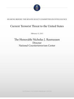 Current Terrorist Threat to the United States - dni.gov