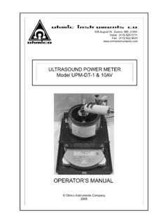 UPM DT 1 &amp; 10AV - Users manual - metlog …