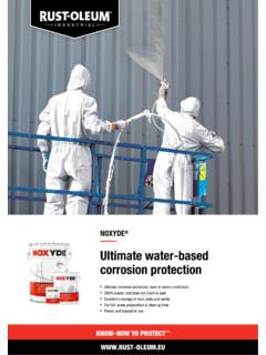 corrosion protection Ultimate water-based - ro …