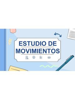 ESTUDIO DE MOVIMIENTOS - TecNM