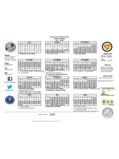 School Calendar 2017 - 2018 - Encinitas Union School District