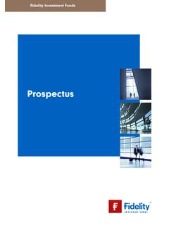 Prospectus - Fidelity International