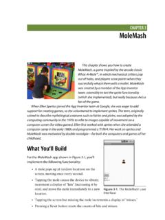 CHAPTER 3 MoleMash - Appinventor