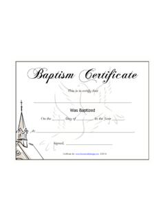 blank baptism certificate template - Hoover Web …