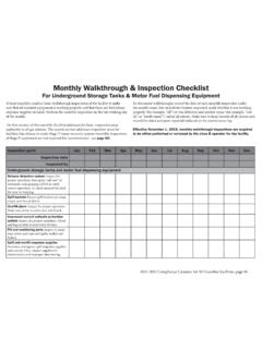 Monthly Walkthrough &amp; Inspection Checklist