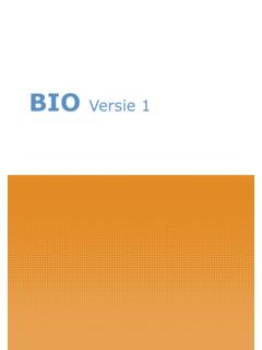 BIO Versie 1 - bio-overheid