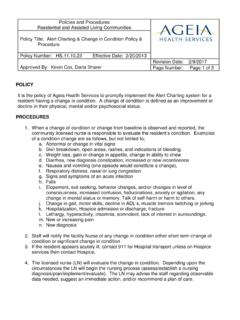 Policies and Procedures Policy Title: Alert Charting ...