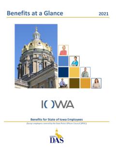 Benefits at a Glance 2021 - Iowa