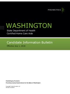 Washington Home Care Aide Candidate …