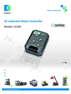 AC Induction Motor Controller Model 1234E