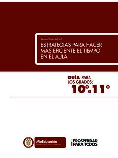 GU&#205;A PARA LOS GRADOS: 10&#176; 11&#176; a - mineducacion.gov.co