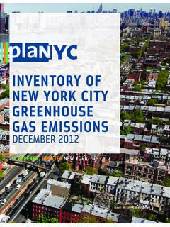 Inventory of New York City Greenhouse Gas …