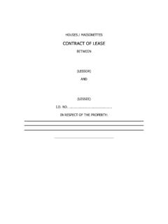 lease contract 2 - Blouberg