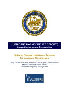 HURRICANE HARVEY RELIEF EFFORTS - Houston