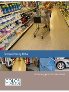 Resinous Flooring Media - Torginol, Inc.