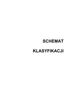 SCHEMAT KLASYFIKACJI - stat.gov.pl