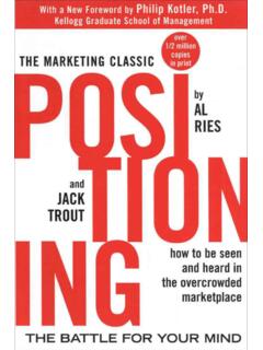Positioning: The Battle for Your Mind - Yourhomeworksolutions