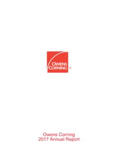 Owens Corning 2017 Annual Report - s21.q4cdn.com