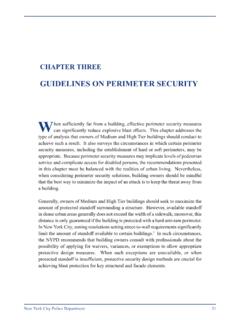 GUIDELINES ON PERIMETER SECURITY - City of …