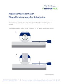 Mattress Warranty Claim Photo Requirements for Submission