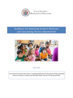Guidance for Reporting Student Absences and Calculating …