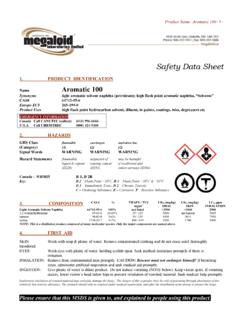 Safety Data Sheet - Megaloid