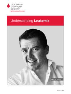 Understanding Leukemia - Leukemia &amp; Lymphoma Society