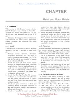 Metal and Oon - Metals - VAGA Study