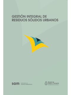 GESTI&#211;N INTEGRAL DE RESIDUOS S&#211;LIDOS URBANOS