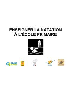 1 ENSEIGNER LA NATATION - Acad&#233;mie de Toulouse