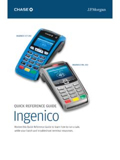 INGENICO iCT 250 INGENICO iWL 250 - J.P. …