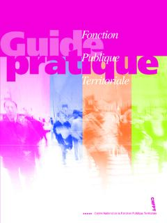 Guide pratique Fonction Publique Territoriale
