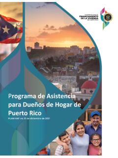 Programa de Asistencia para Due&#241;os de Hogar de Puerto Rico