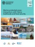 Marine protected areas: Interactions with fisheries ...