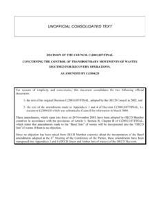 UNOFFICIAL CONSOLIDATED TEXT - OECD.org - …