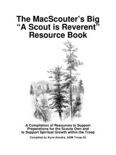 The MacScouter’s Big “A Scout is Reverent” Resource Book