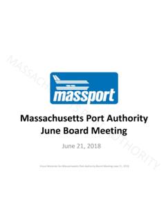 Massachusetts Port Authority July Board Meeting