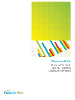 Guide to PC, Giant &amp; Tax Reporting - Freddie Mac